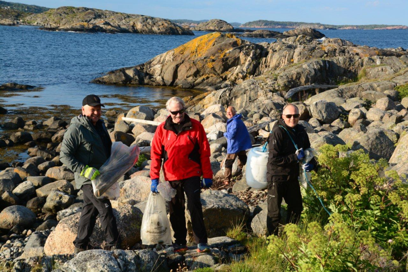 Teistholmen er ryddet og klar til årets sommer